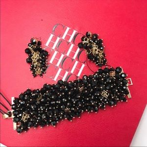 Earing and bracelet Carolina Herrera